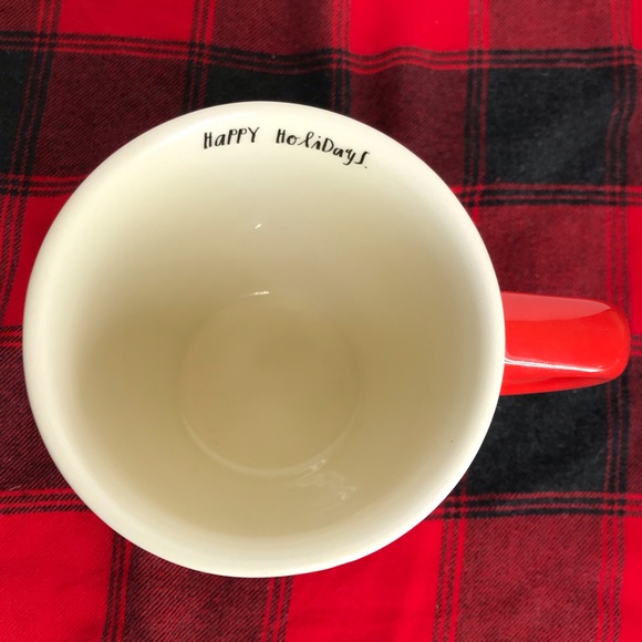 Rae Dunn red nutcracker mug happy holidays - Picture 5 of 6